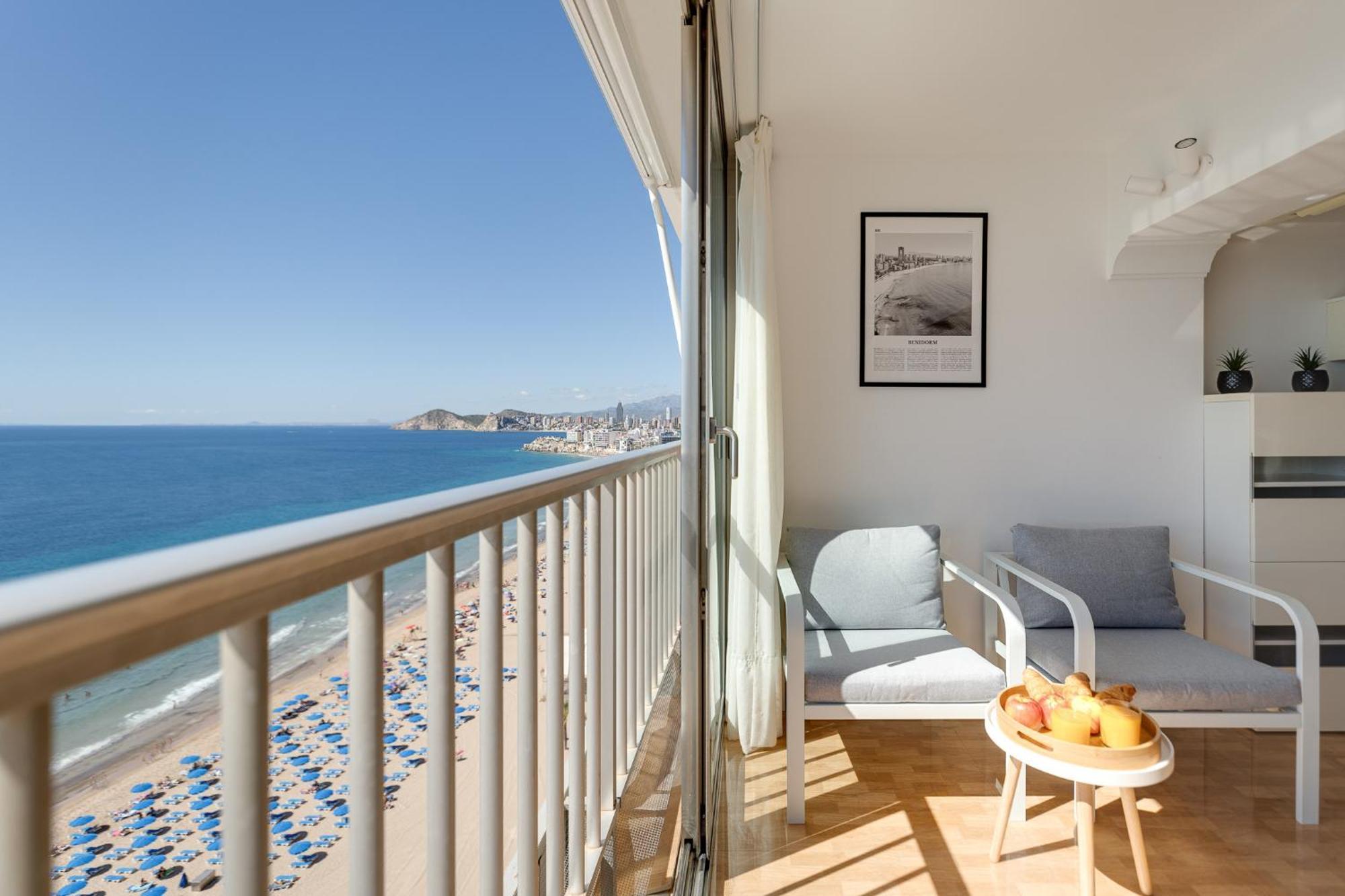 בנידורם Frontline Panorama Penthouse Tormaraya Levante מראה חיצוני תמונה
