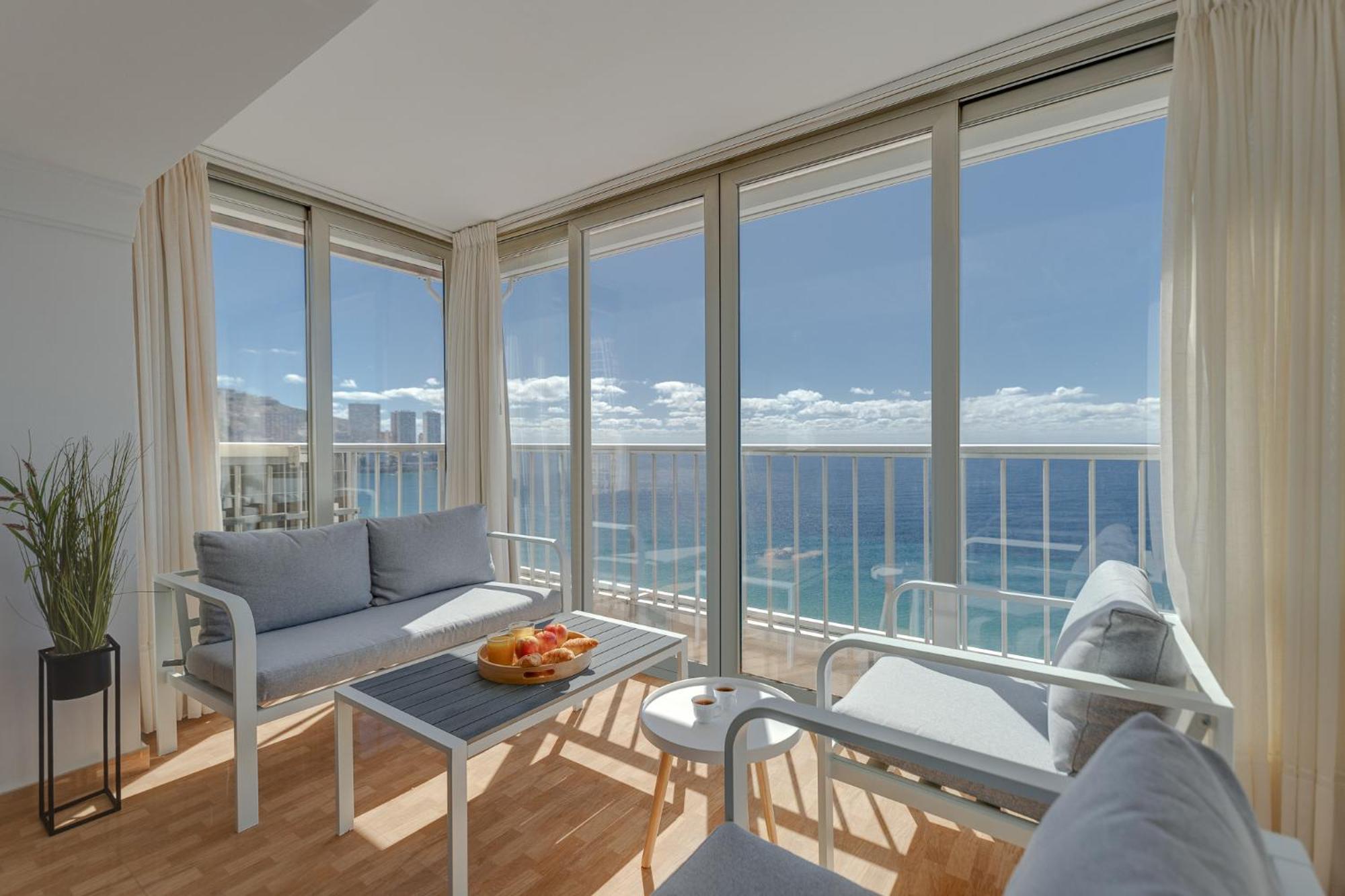 בנידורם Frontline Panorama Penthouse Tormaraya Levante מראה חיצוני תמונה